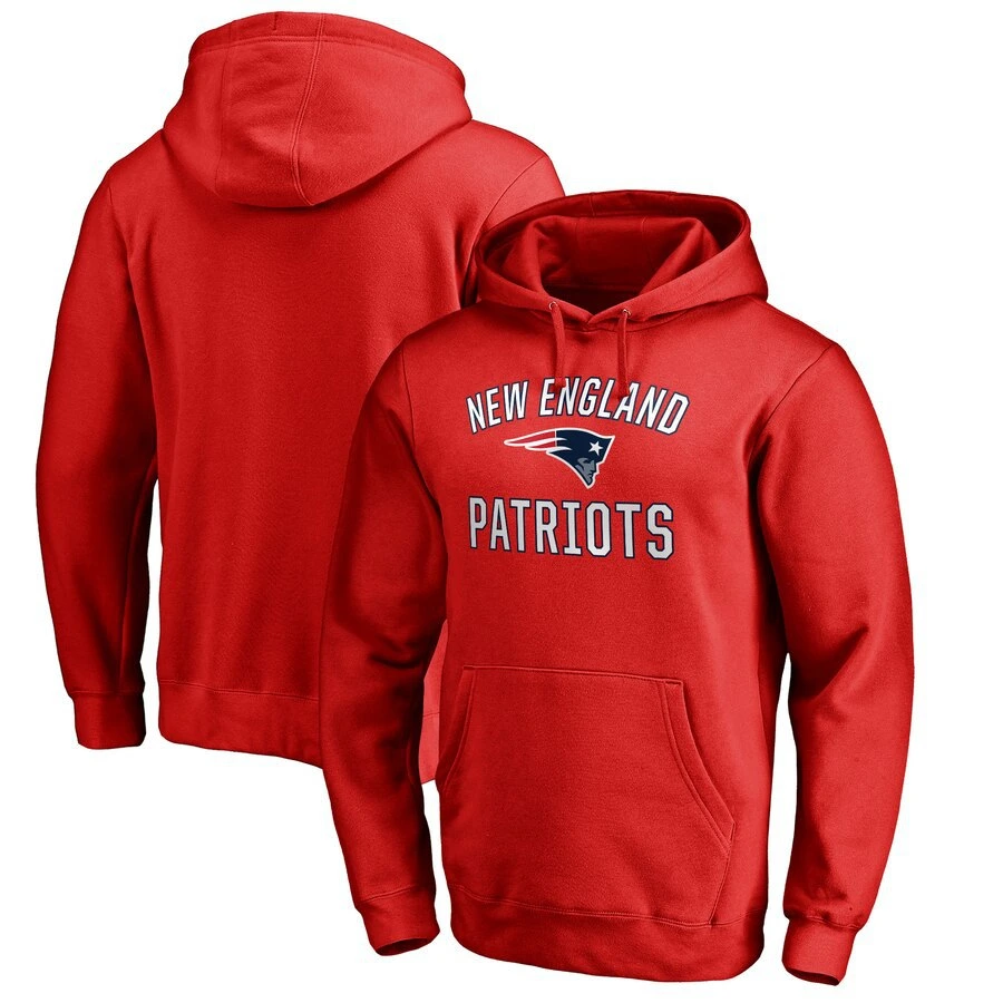 Patriots Pullover Hoodie Custom Logo Printed Rugby Training Jersey