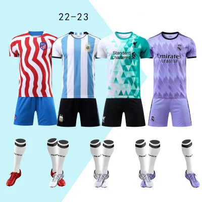 축구 유니폼 2022-2023, 훈련복, 축구 의류, 남성용 셔츠 및 저지